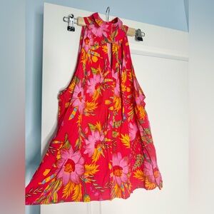 RACHEL Rachel Roy Pink Floral Tank Top